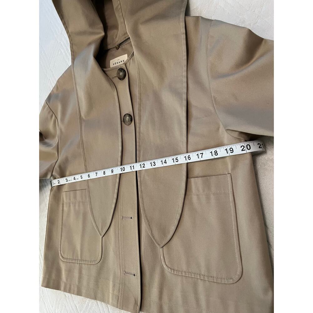 La Maille Sezane Paxton Jacket in Light Beige Size 36FR / US 4 / S✨ - Picture 10 of 12